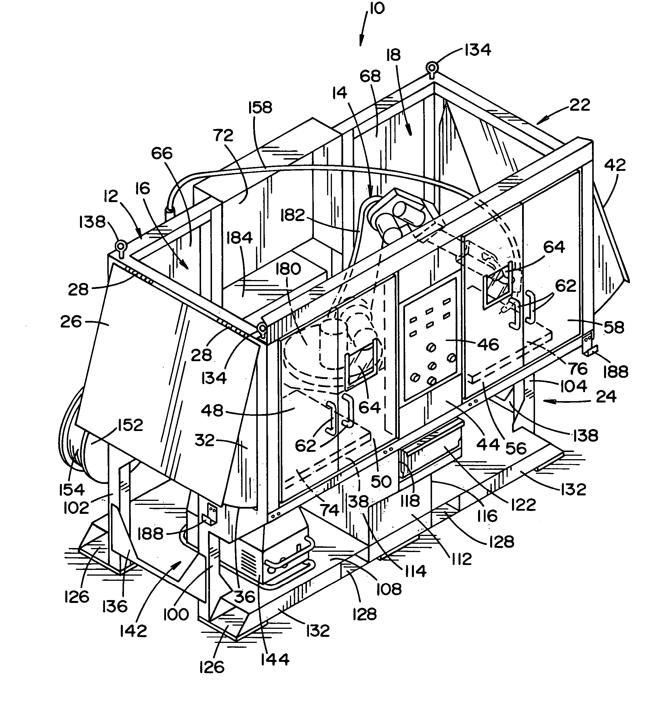 Robotic welding cell unit