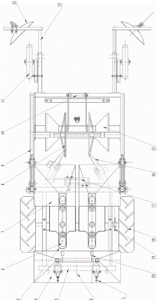 High-ridge ridge side double-row film-covered drip irrigation planting method and special seeder