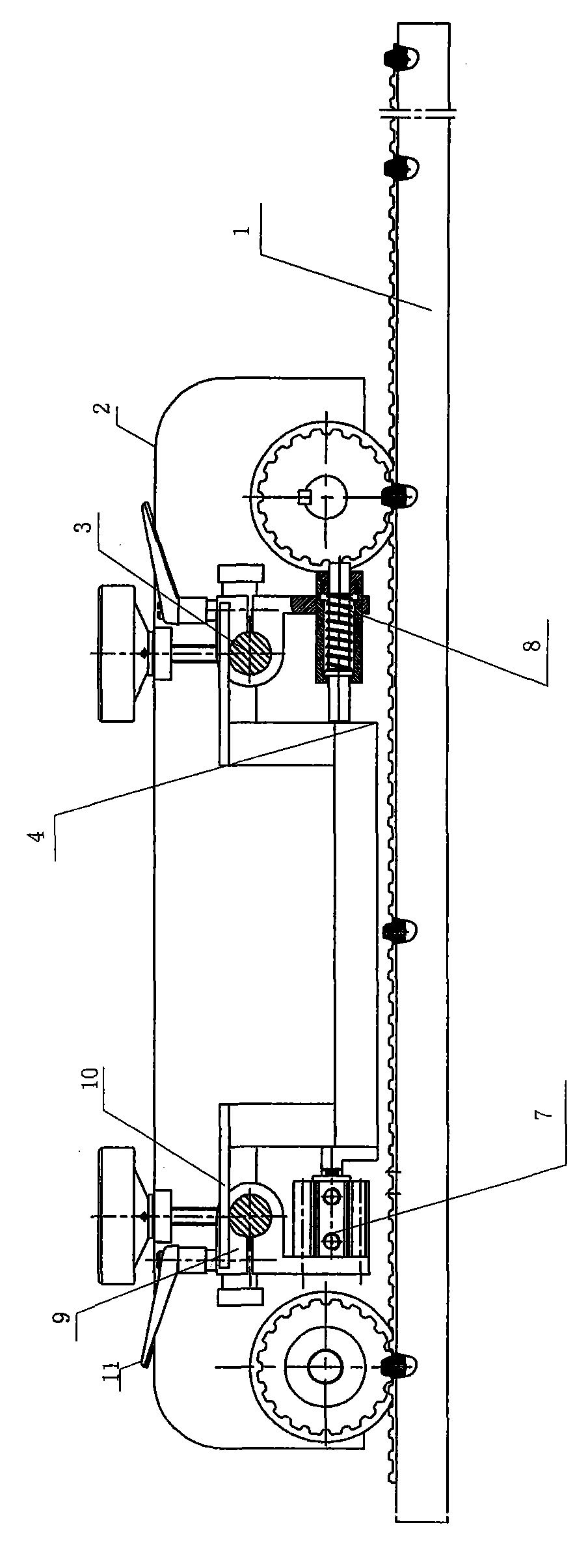 Movable screen automatic positioning system for screen printing machine