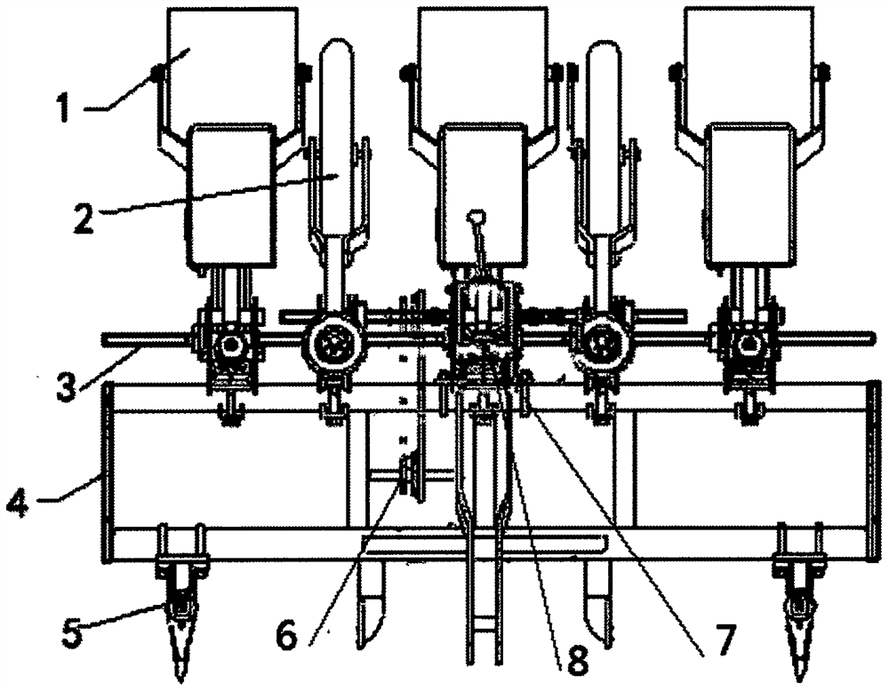 Job's tears precision hole seeder