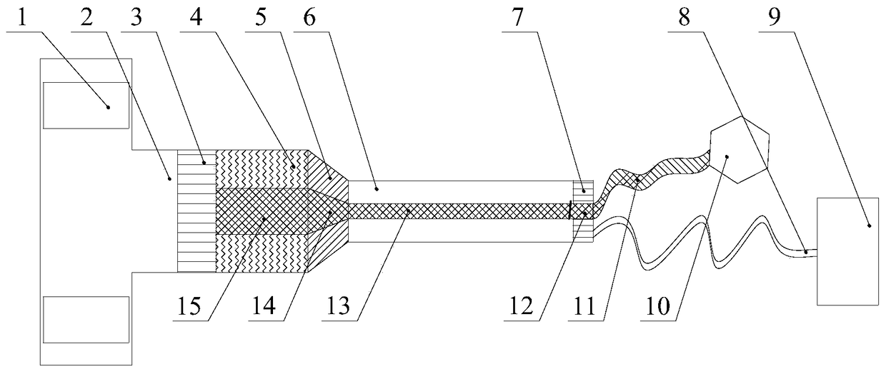 A pulse tube refrigerator