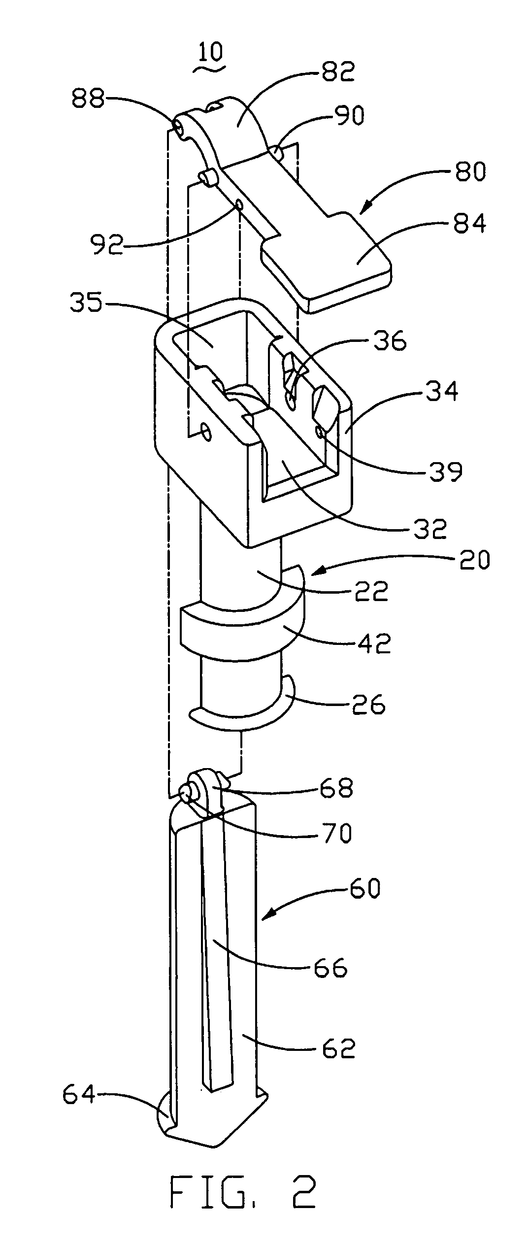 Locking device for heat dissipating device