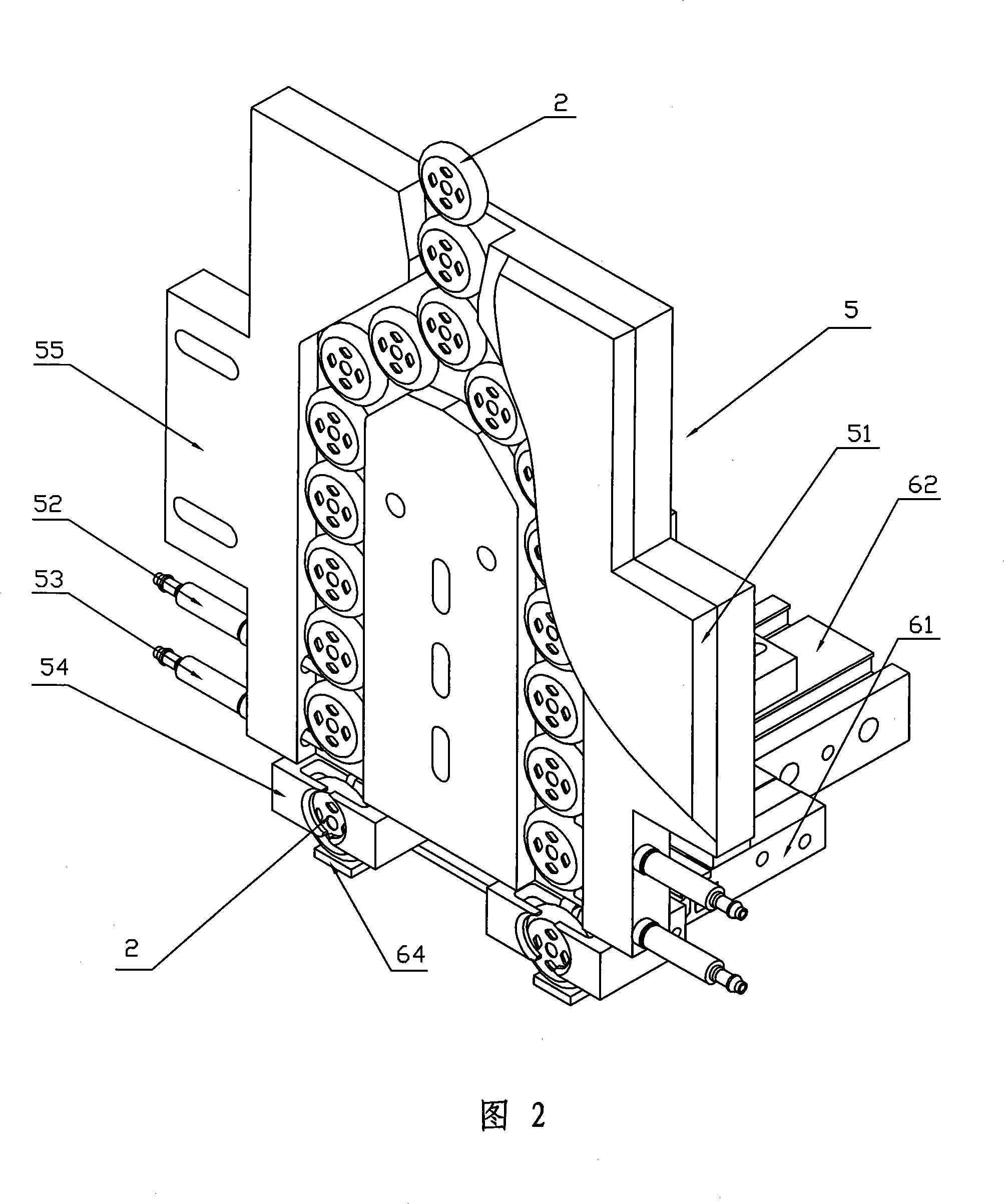 Spot welding device for battery cap and tab