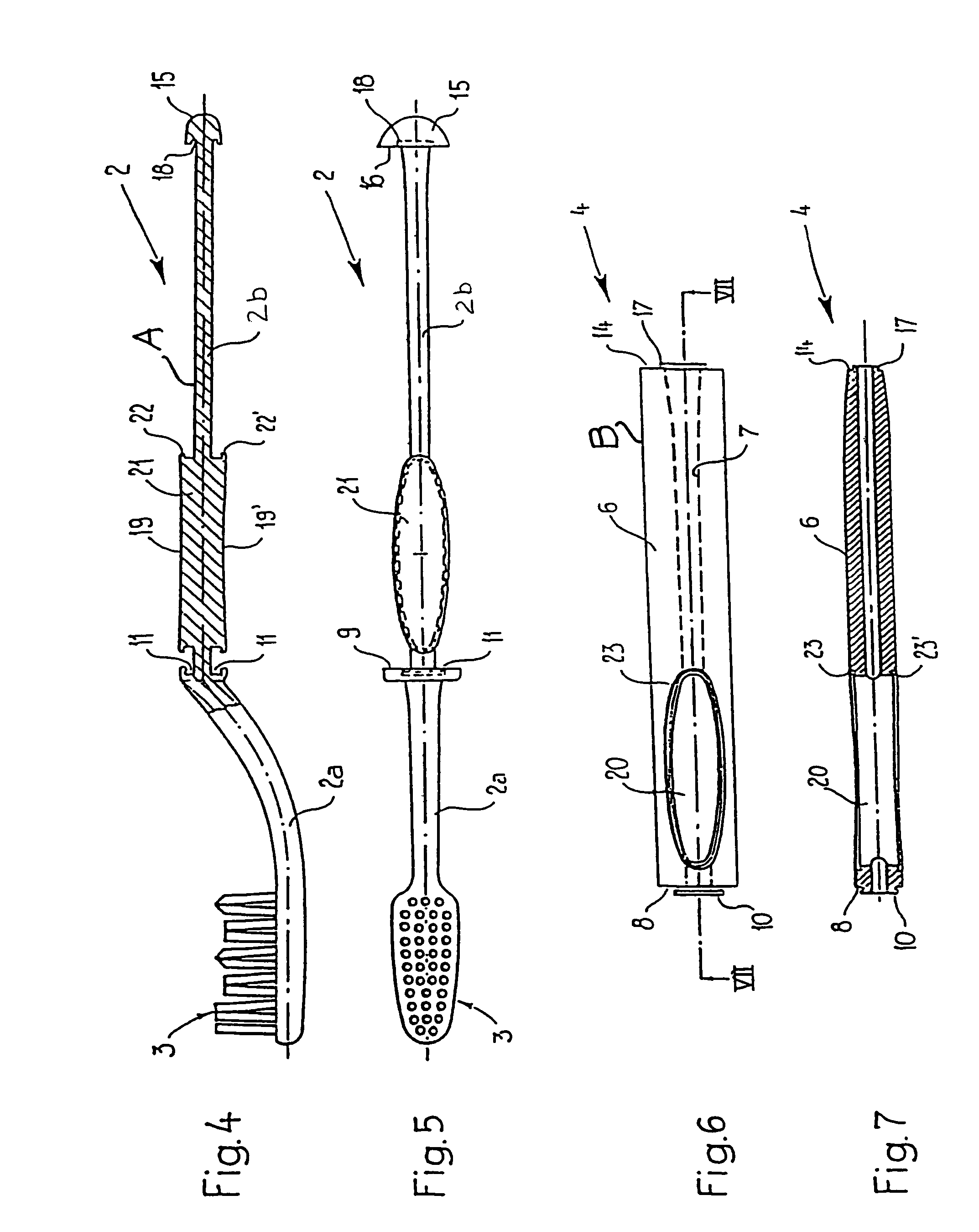 Plastic object for use in personal hygiene