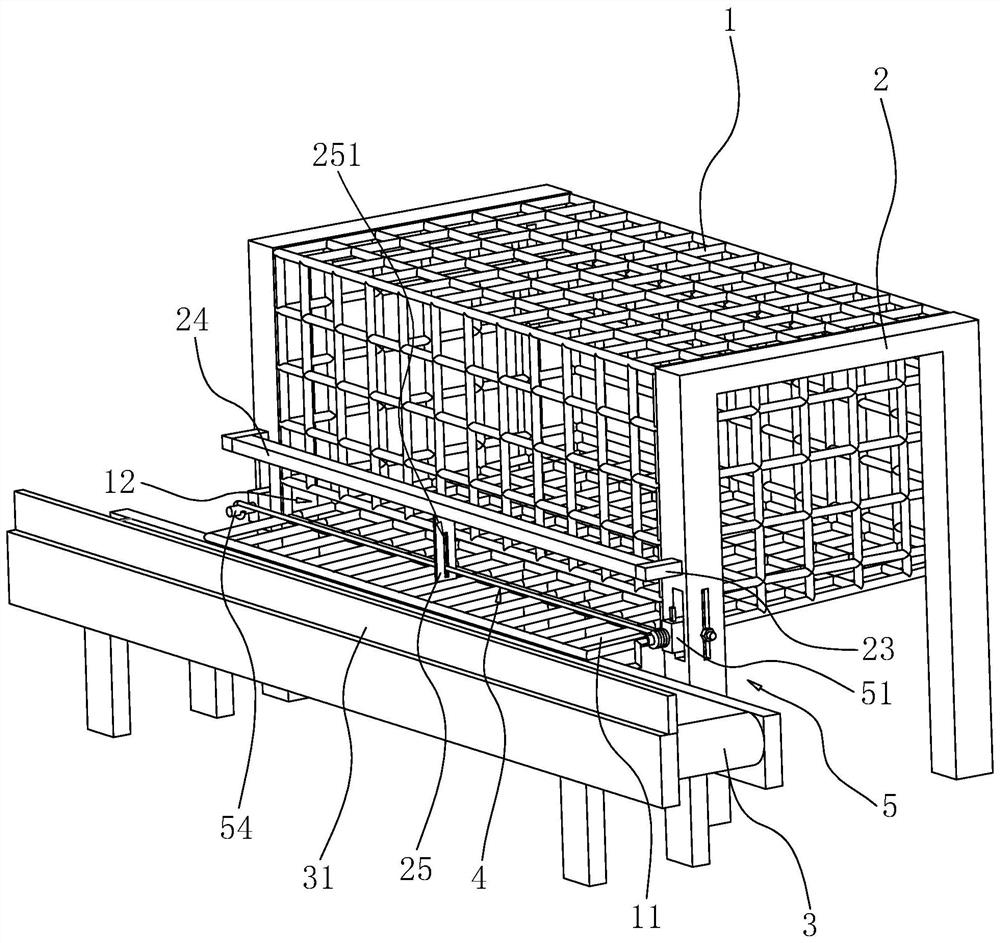 A kind of laying hen breeding cage with protective function