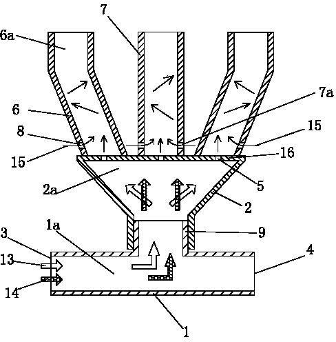 Gain-type slow-release throttling micro nano bubble generator