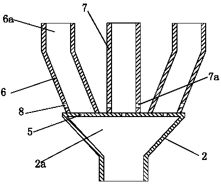 Gain-type slow-release throttling micro nano bubble generator