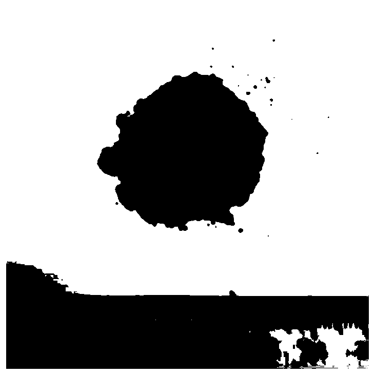 Ultra-black carbon-silica core-shell structure aerogel and preparation method thereof