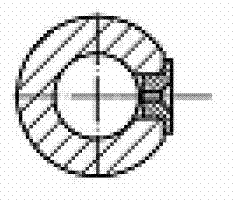 Oriented fracturing device for horizontal well