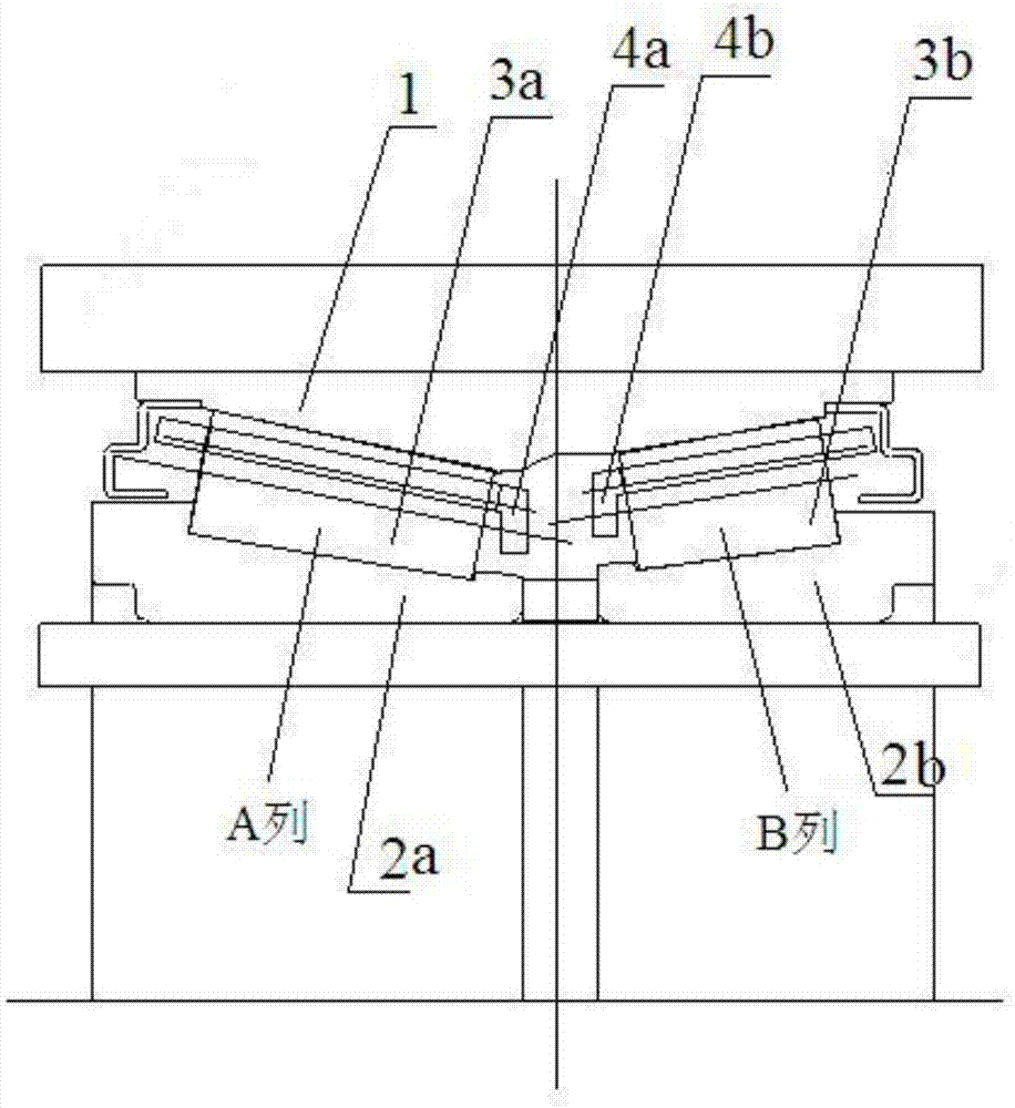 Double-row tapered roller bearing capable of bearing non-balance loads