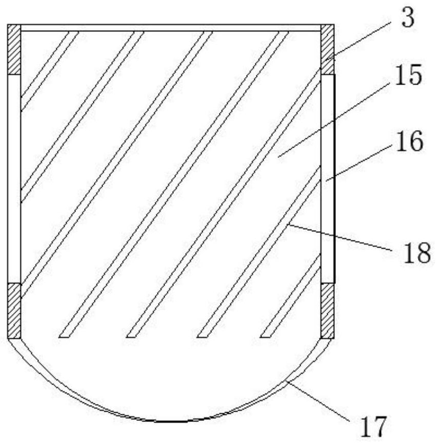 Manual rotation soil columnar sample sampling device