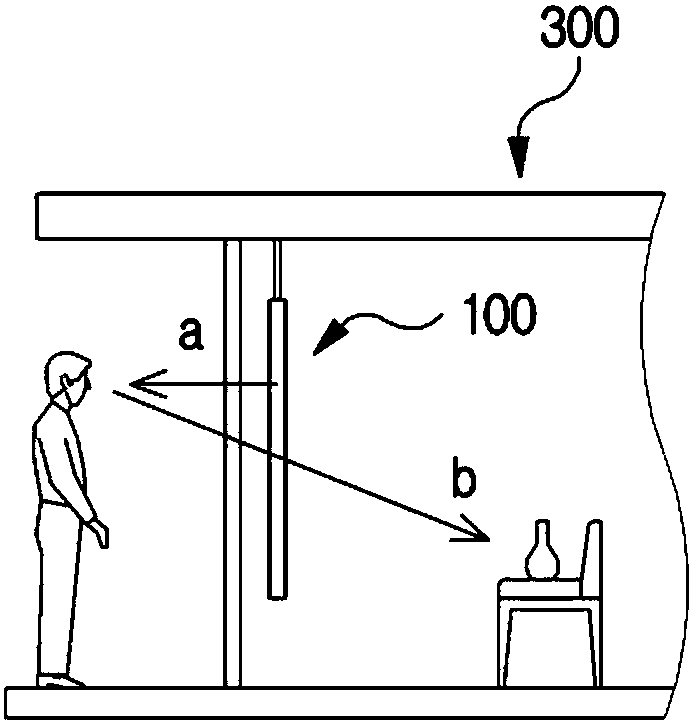 Transparent LED display device