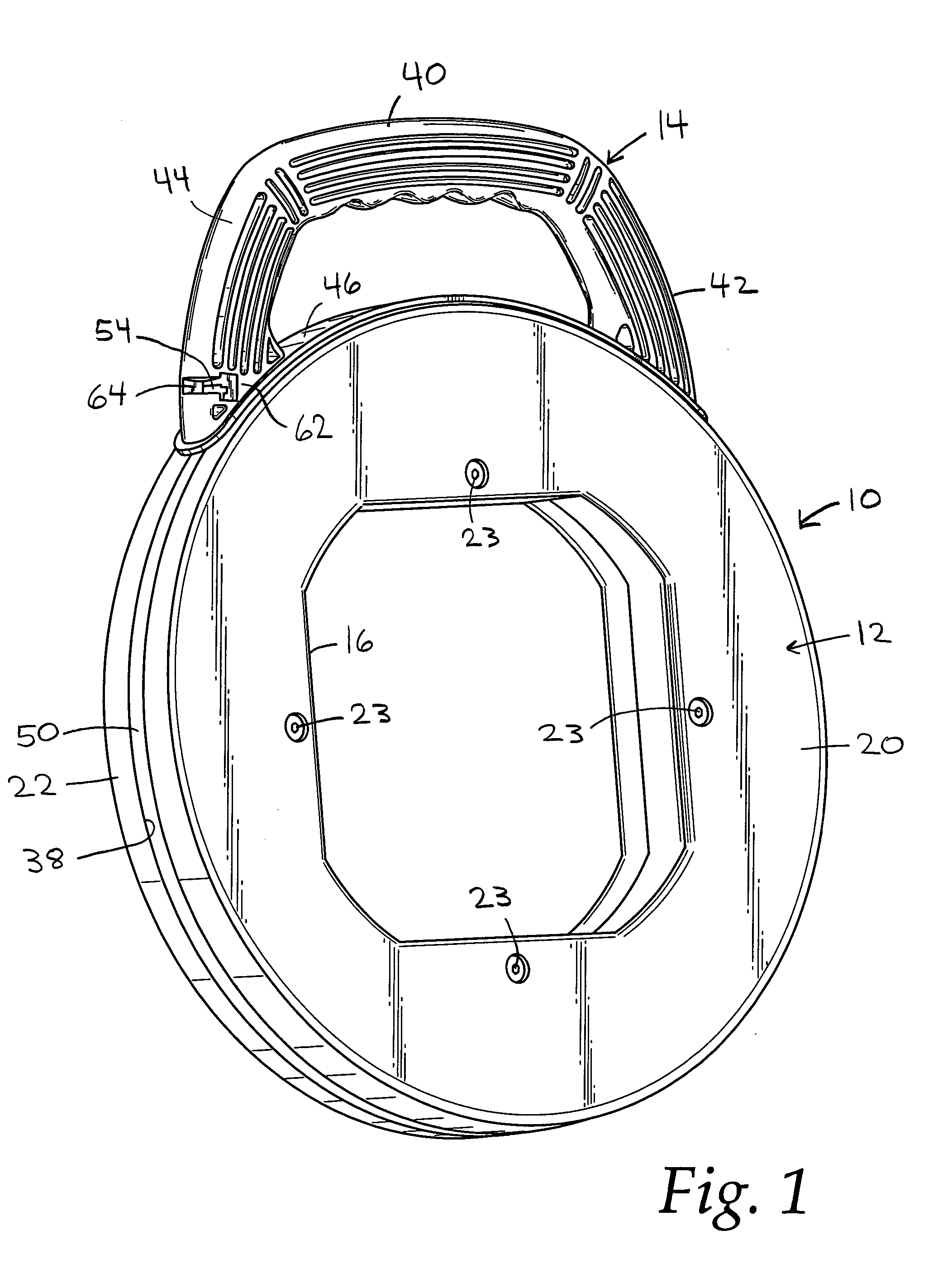 Fish tape handle with continuous belt