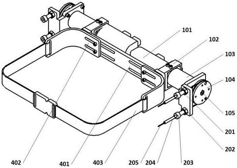 A knee assist rehabilitation device based on lasso transmission