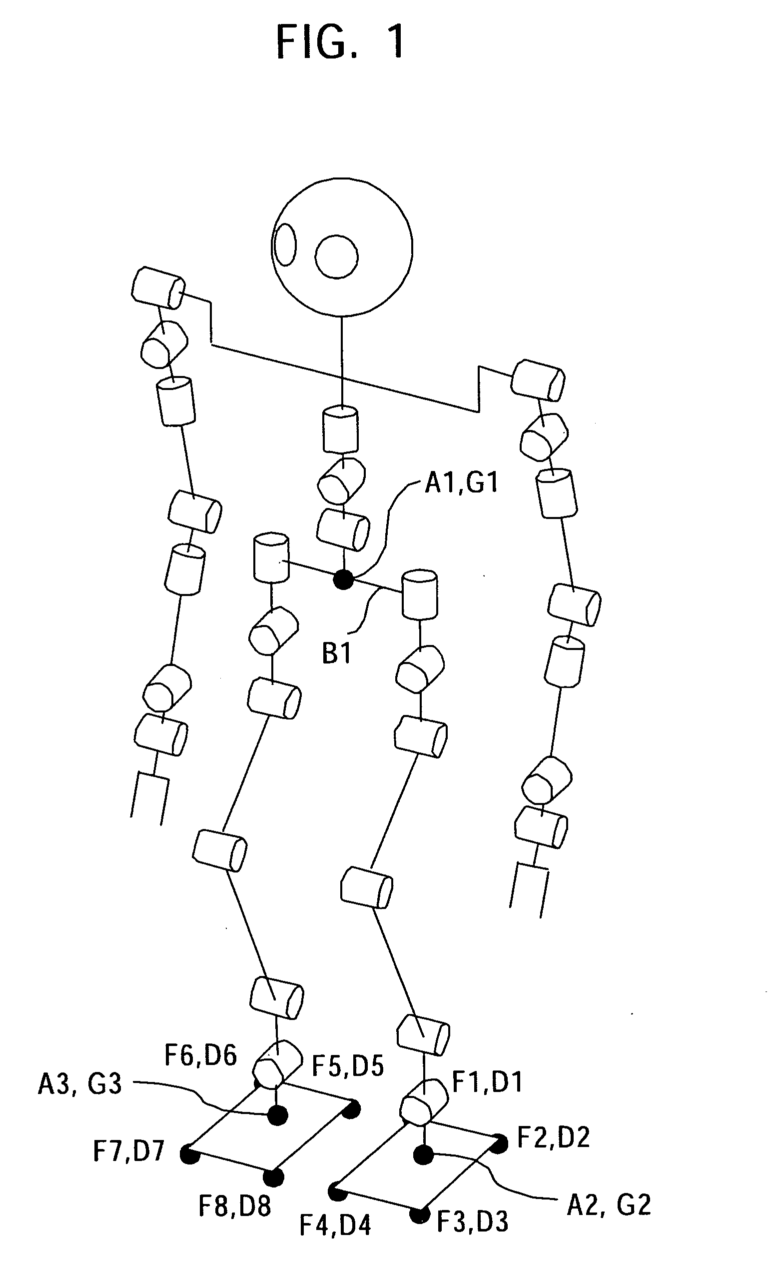 Robot device, motion control device for robot device and motion control method