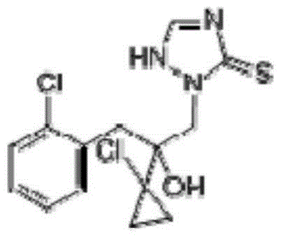 Sterilization composition containing prothioconazole and fluopicolide and application thereof