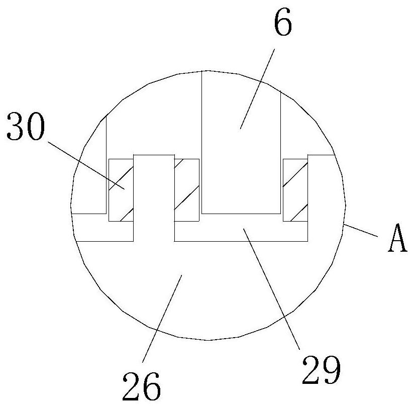 Intelligent ore crushing device with automatic adjusting function