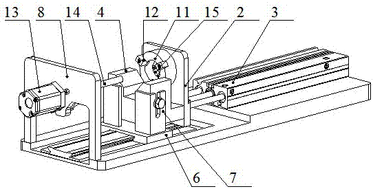 An automatic measuring device for the length of sleeve parts