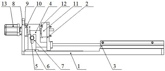 An automatic measuring device for the length of sleeve parts