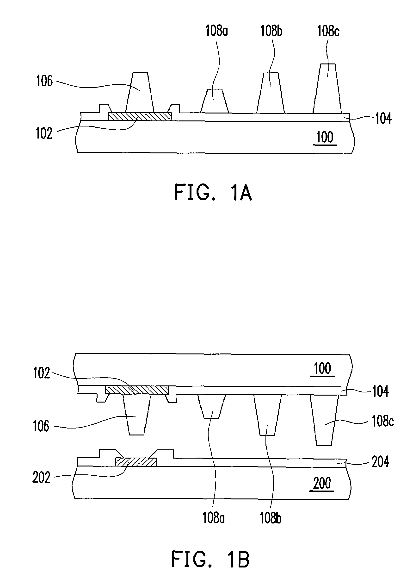 Bond quality indication by bump structure on substrate