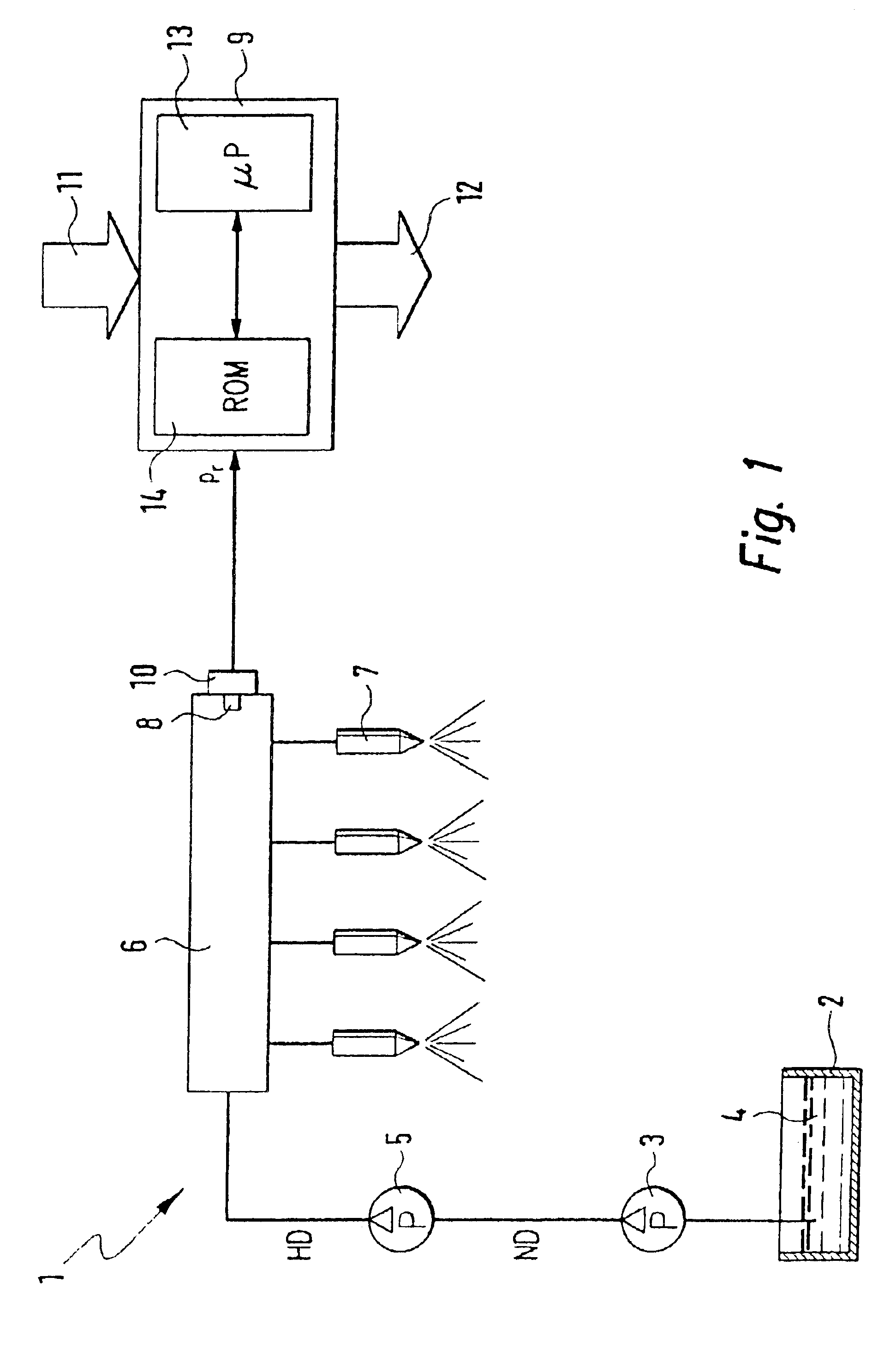 Method and control unit for determining the probability of failure of a motor-vehicle component