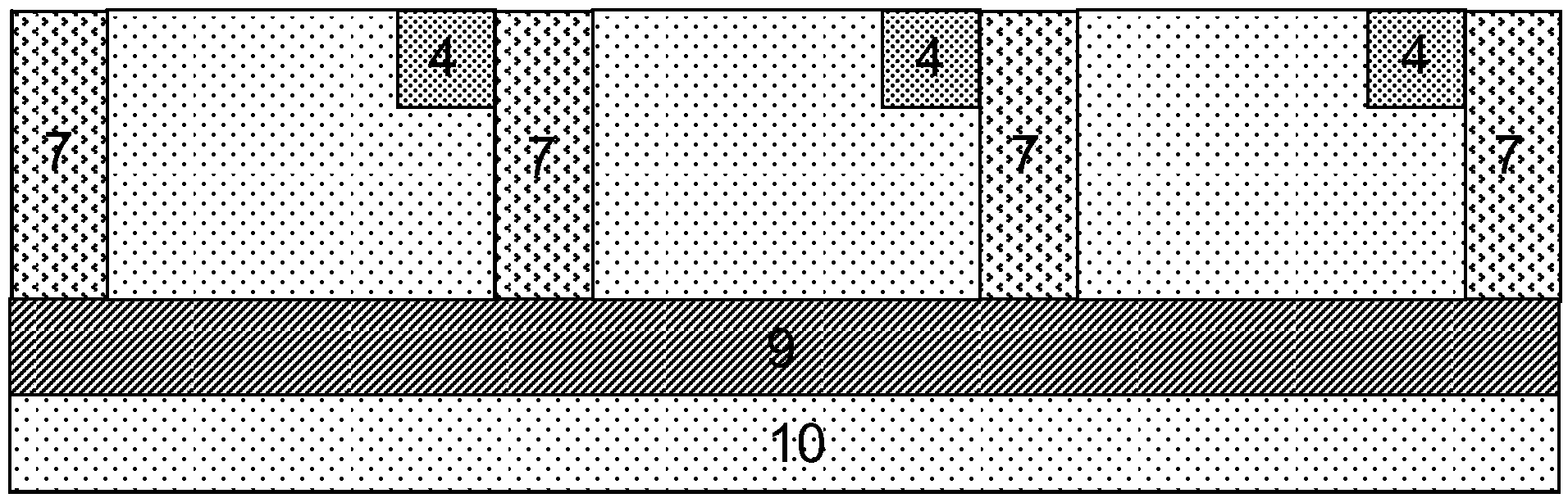 High-performance and high-integration-level L-shaped gate-control schottky barrier tunneling transistor