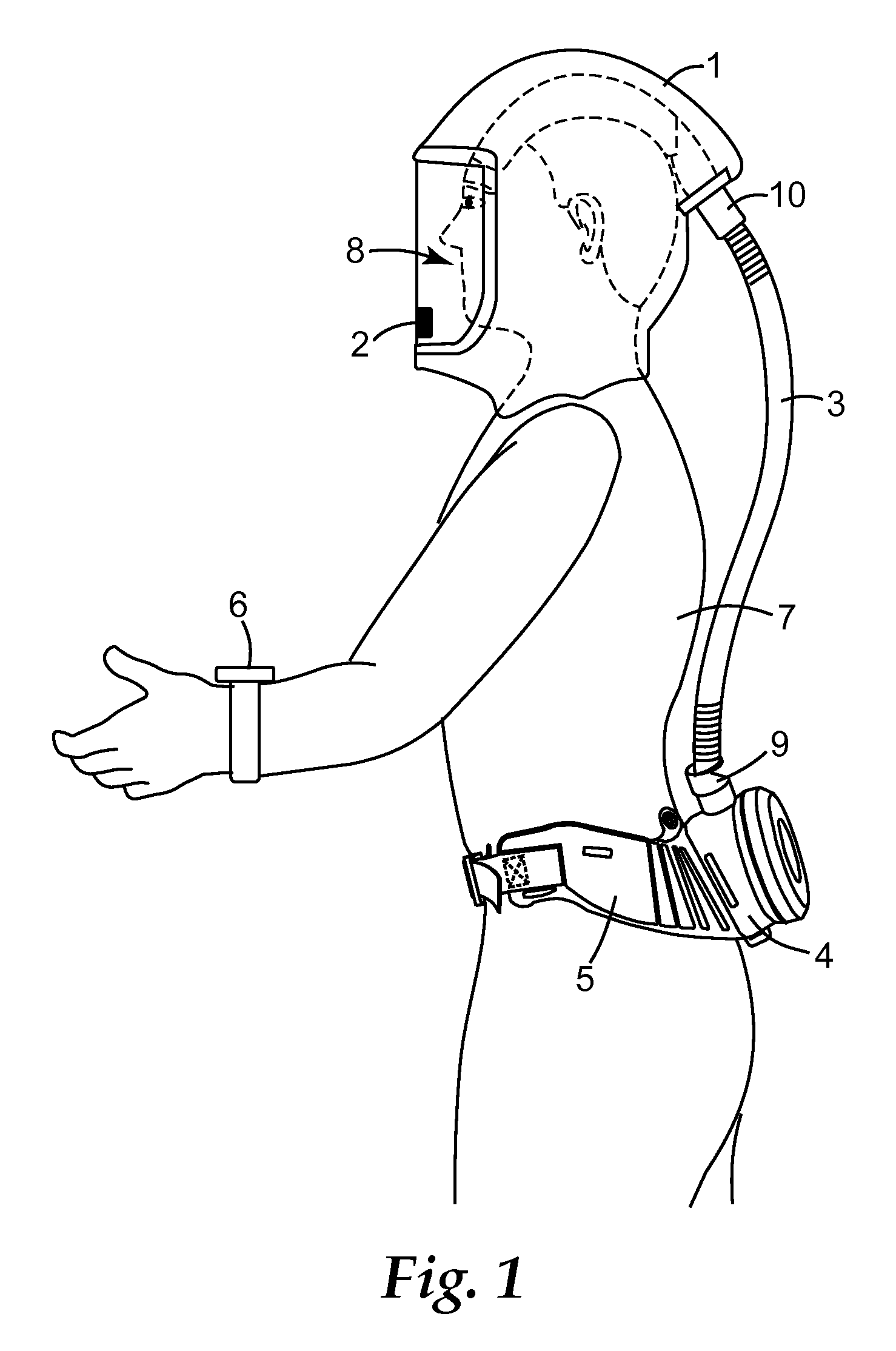 Powered air purifying respirator