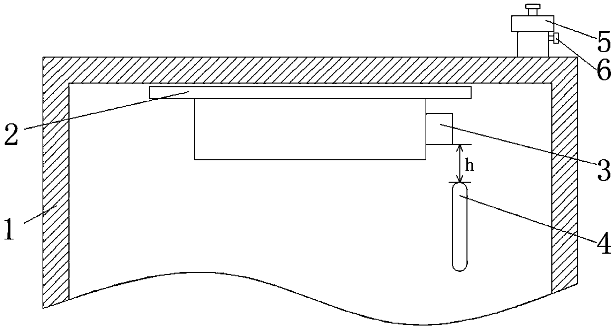 Gas relay for transformer