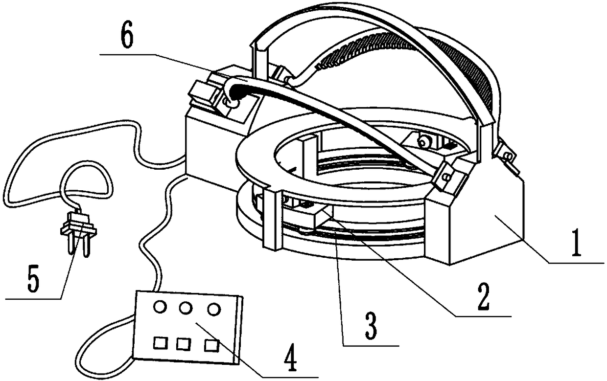 Head massage device