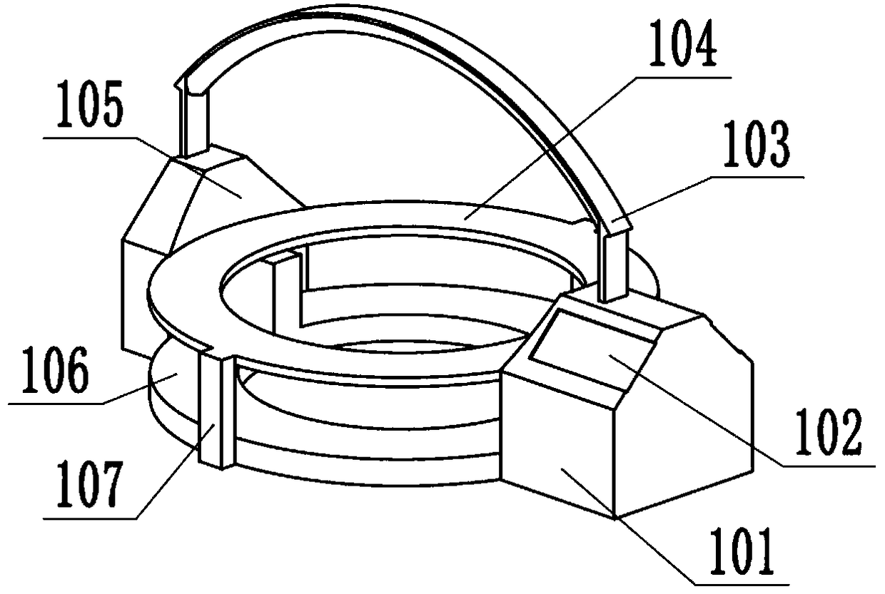 Head massage device