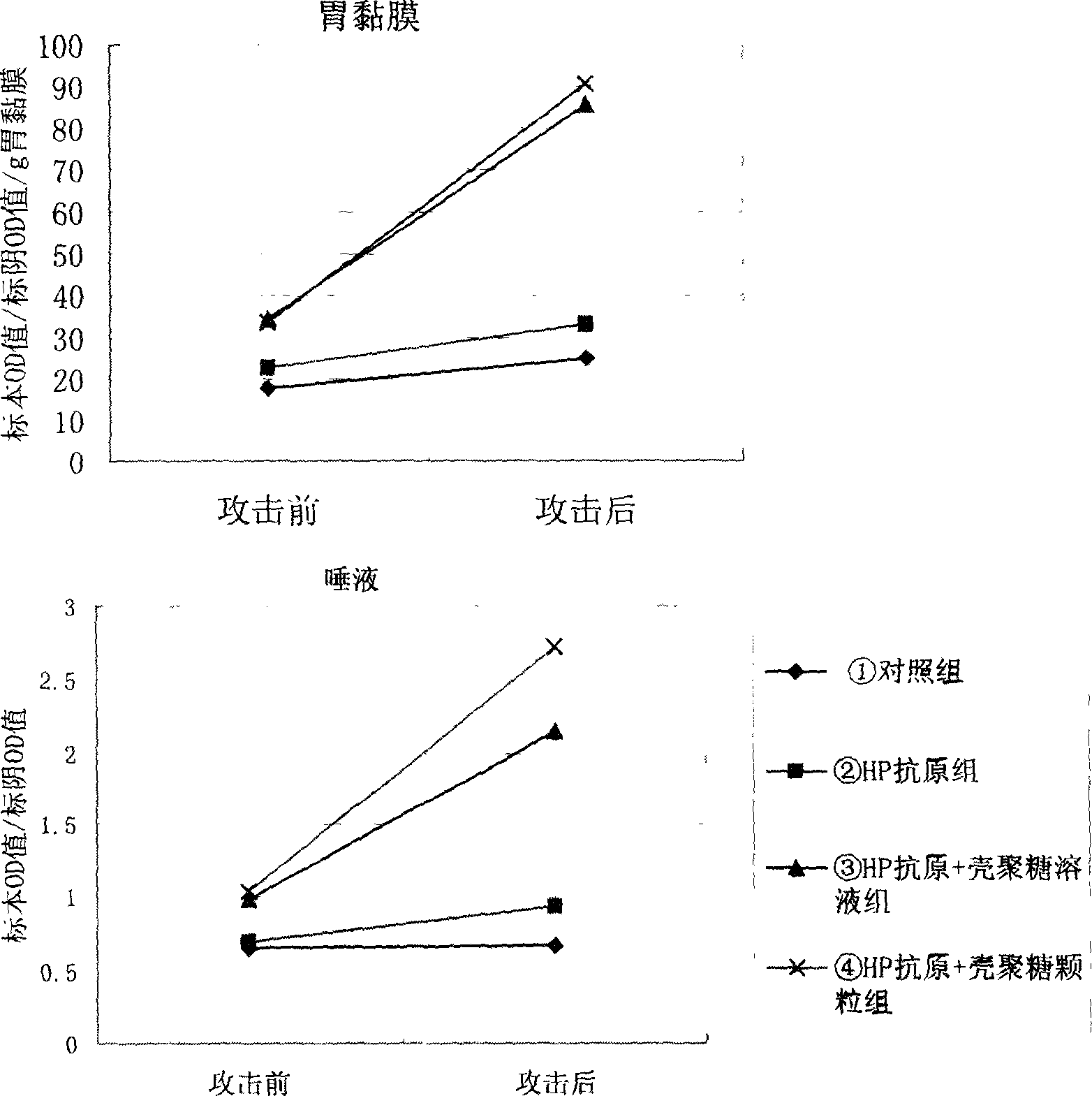 Application of chitosan for preparing helicobacter pylorus vaccine adjuvant