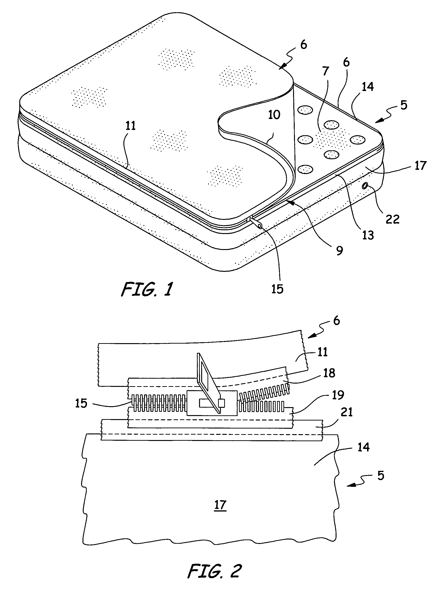 Air mattress with quilted pillow top