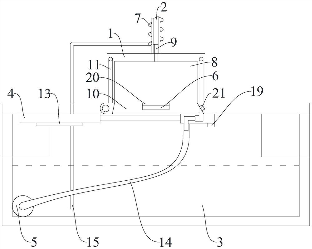 Injection molding machine mold with rapid condensation and separation mechanism