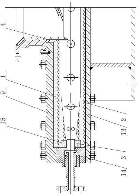 Large high temperature resistant flat ceramic jet mill