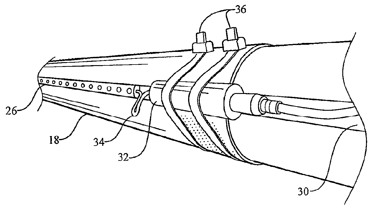 Vehicle barrier system with illuminating gate arm