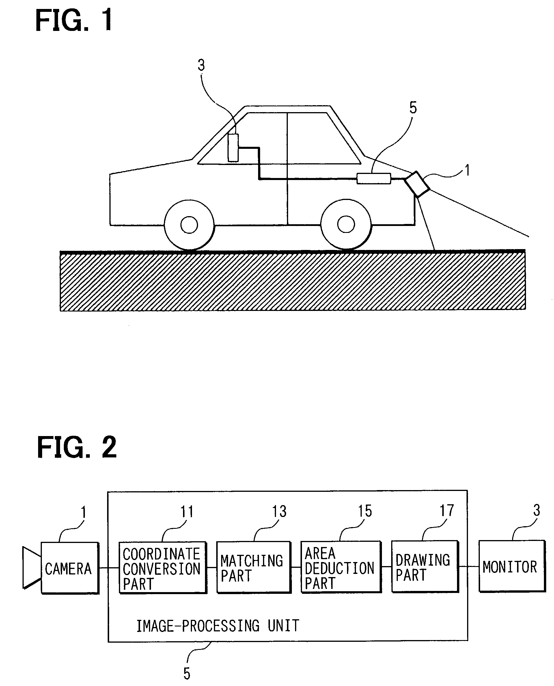 Vehicle vicinity image-processing apparatus and recording medium