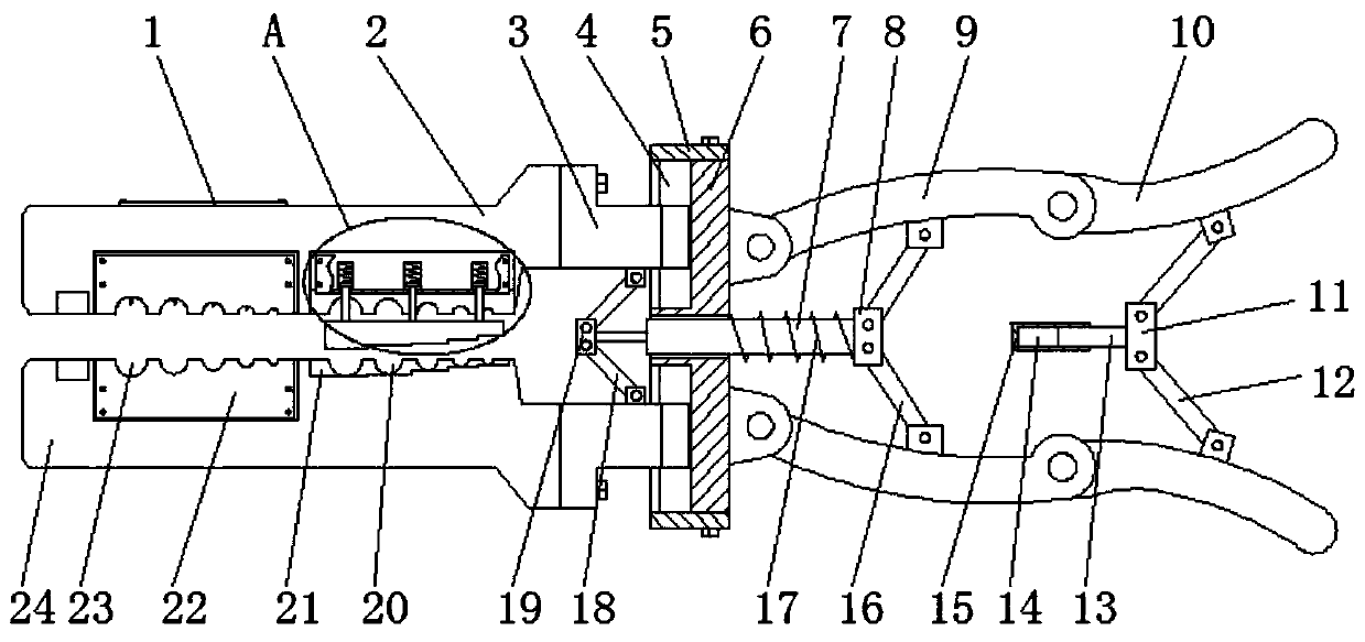 Multifunctional wire stripper for electrician construction