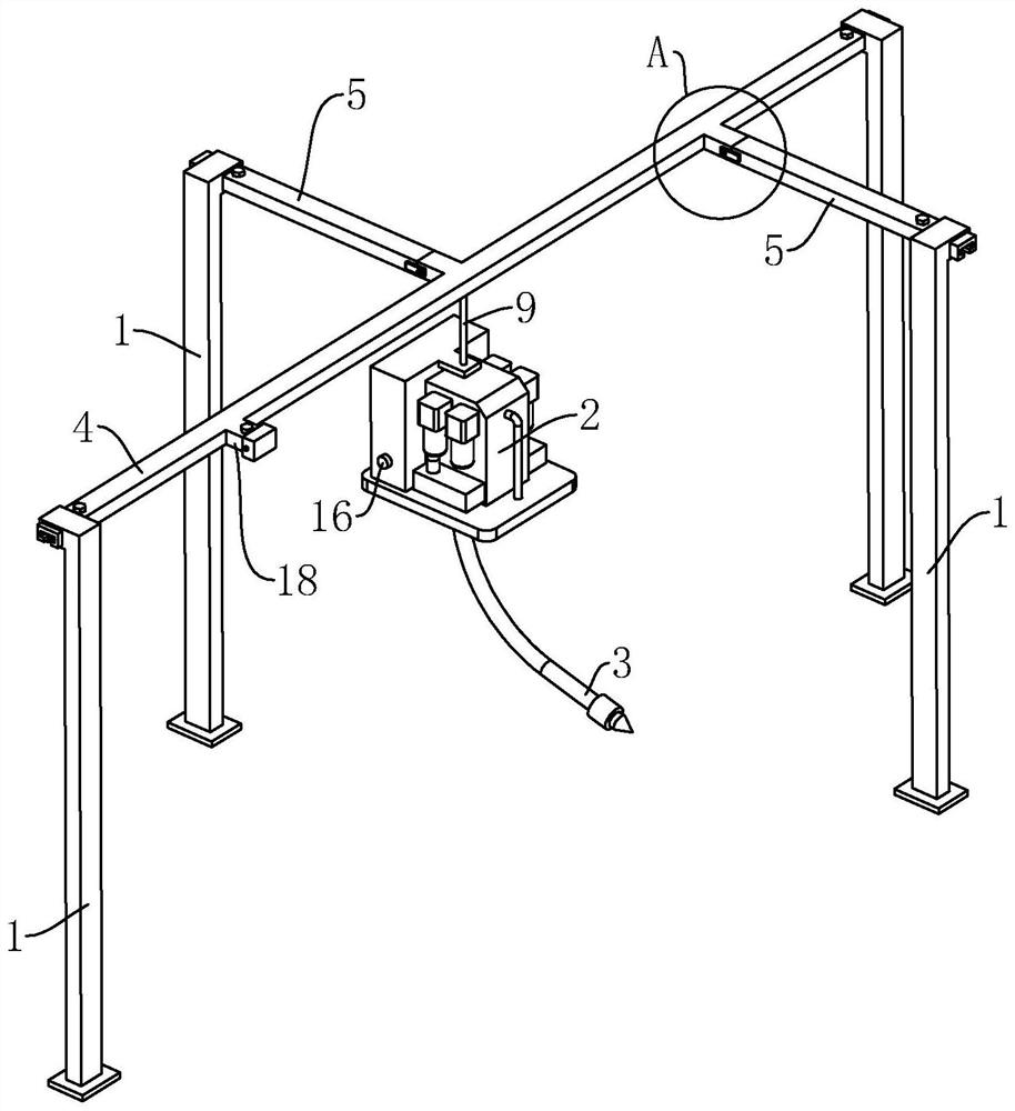 A resistance welding machine control device