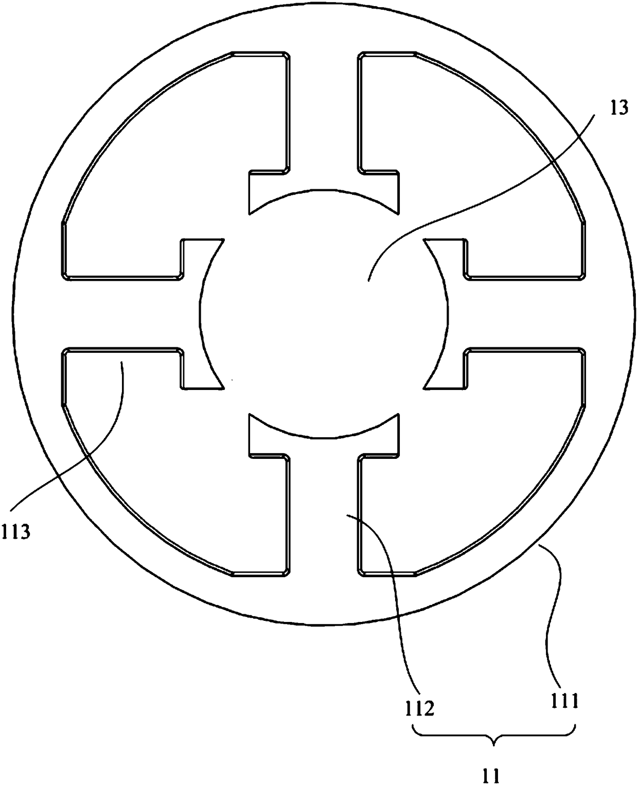 Single-phase permanent magnet alternating current motor