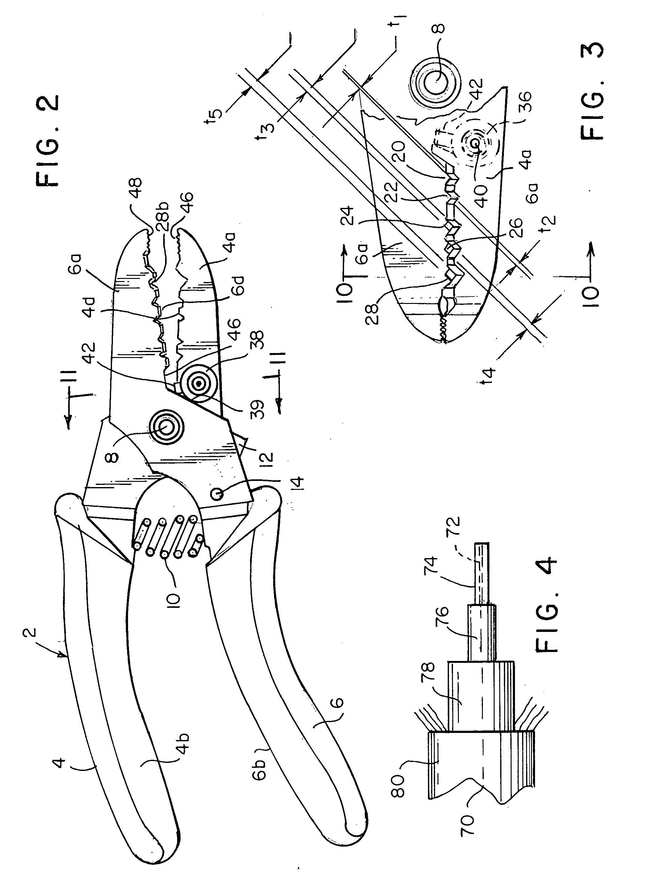 Stripping tool for fiber optic cables