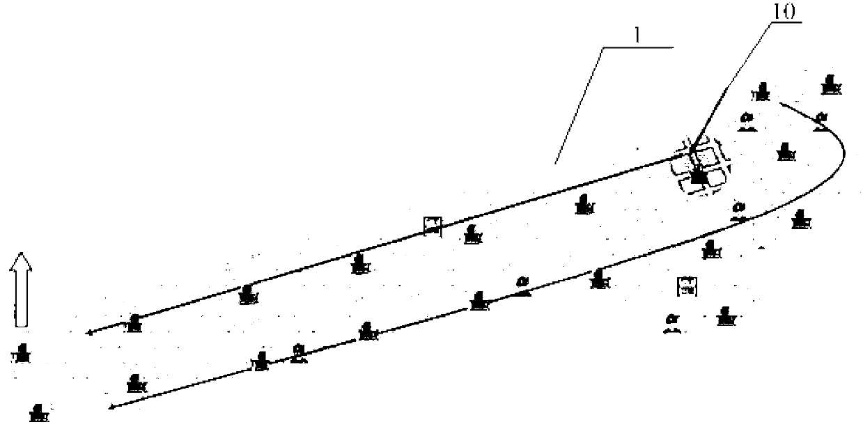 Underground environment monitoring prewarning system and intelligent sensor thereof