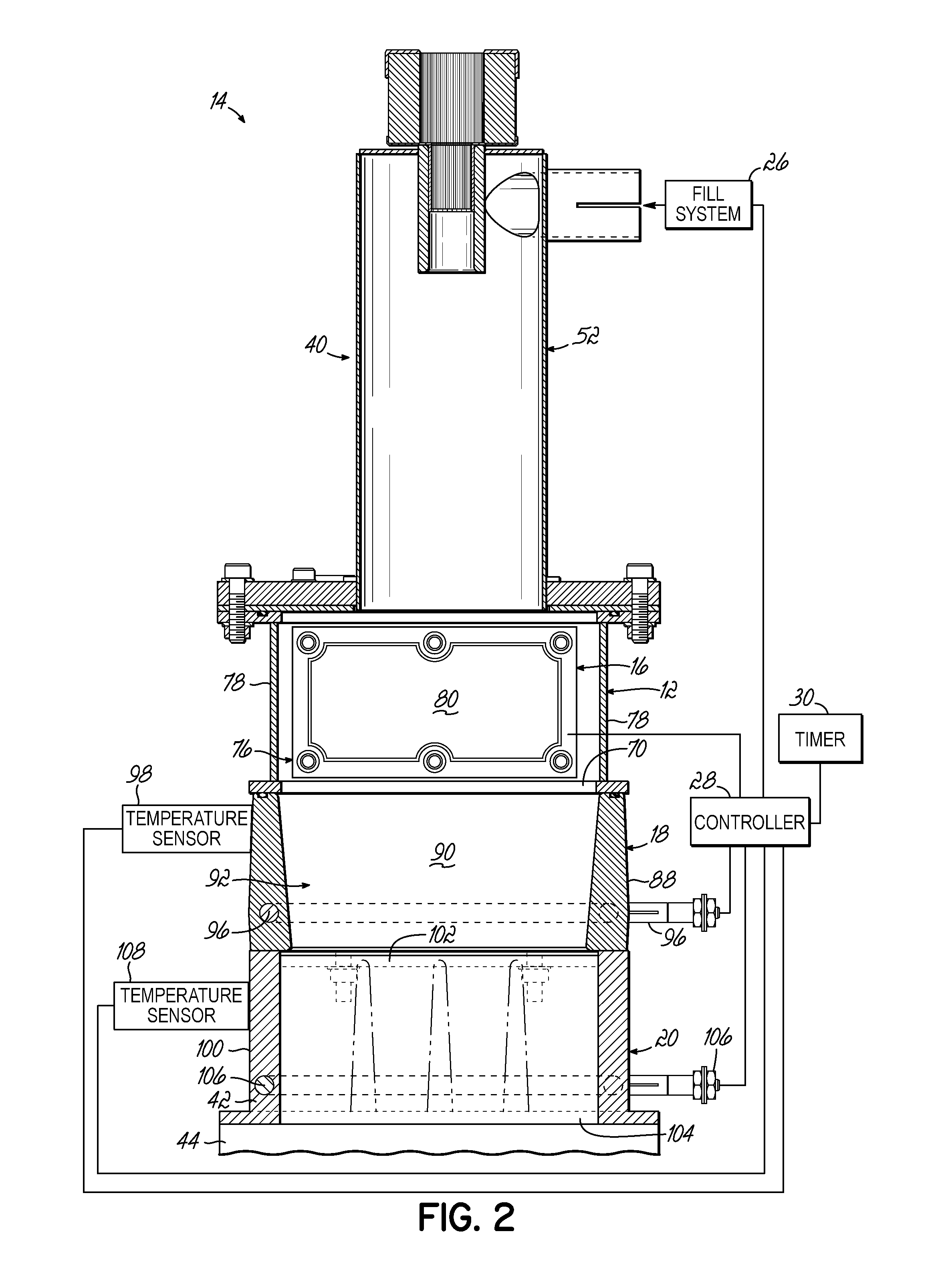 Adhesive dispensing system and method using smart melt heater control