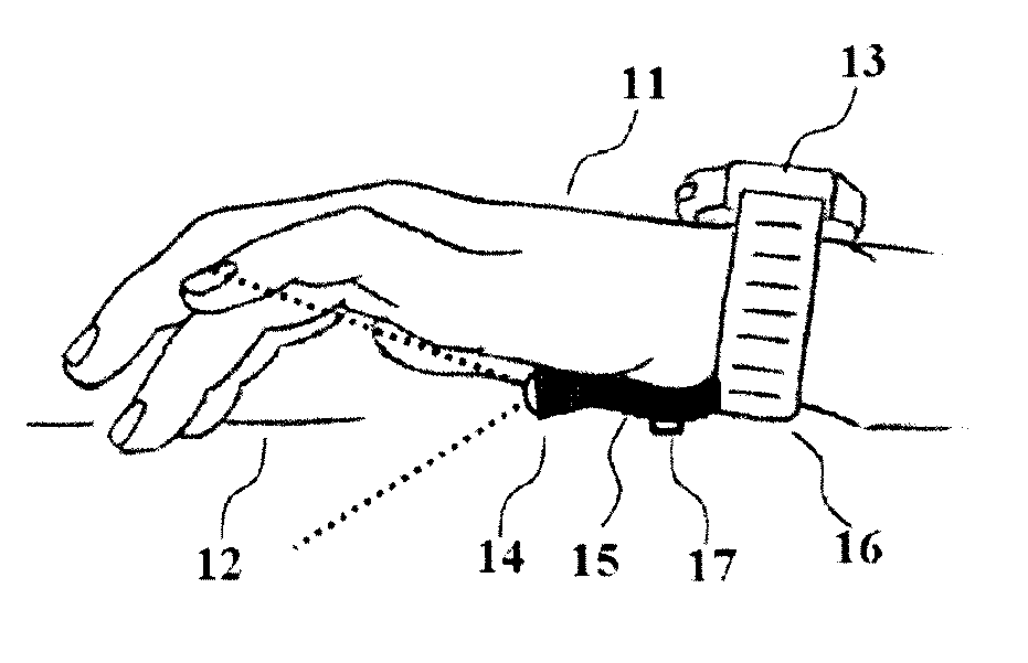 Free fingers typing technology