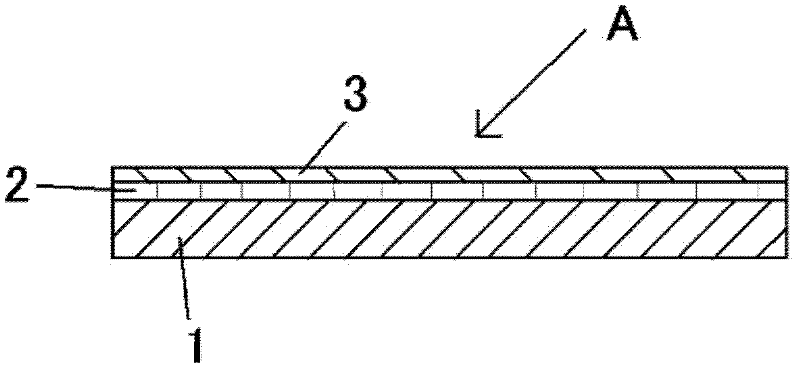 Tackiness adhesive sheet for thin-film substrate fixing