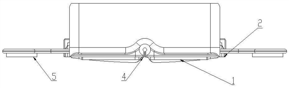 Injection auxiliary device for ultrasonic medical anesthesia