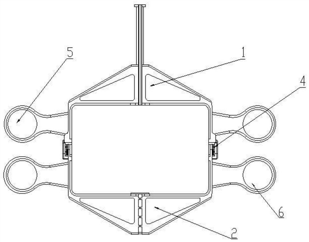 Injection auxiliary device for ultrasonic medical anesthesia