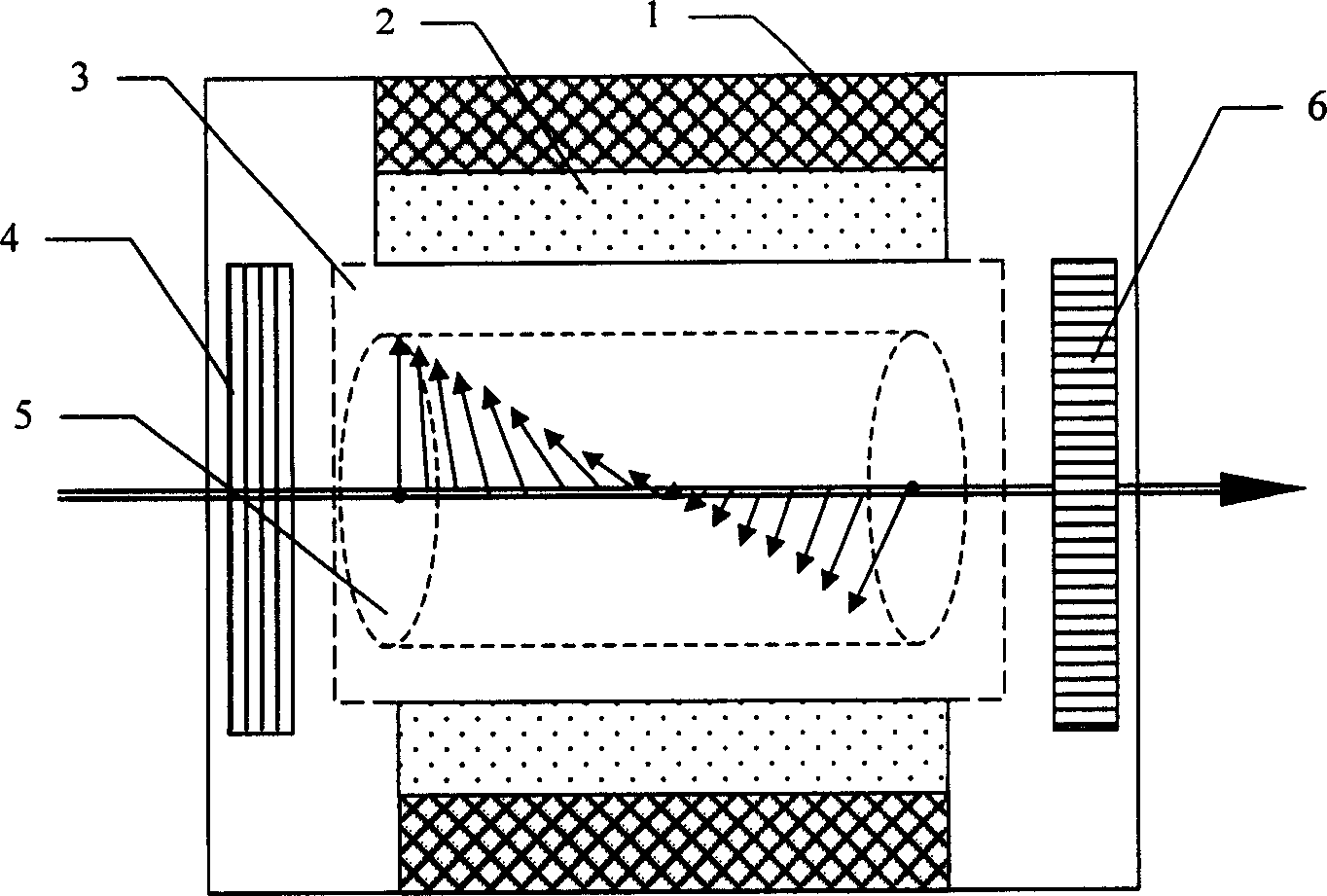 Atomic steam magneto-optical modulator