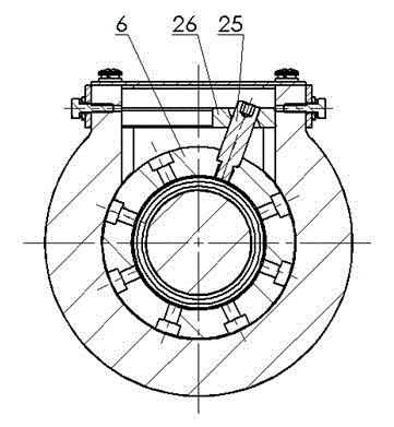 Synchronal rotary multi-phase oil-gas mixed delivery pump