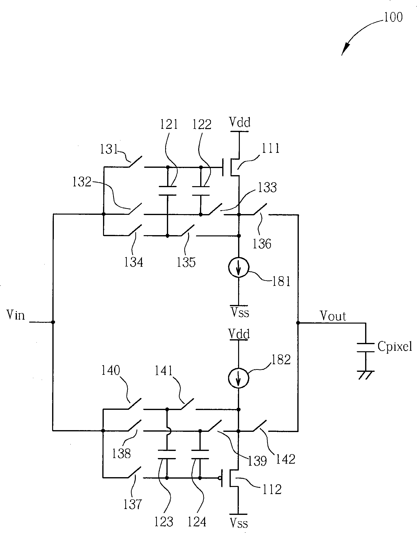 Simulation buffer with voltage compensation mechanism