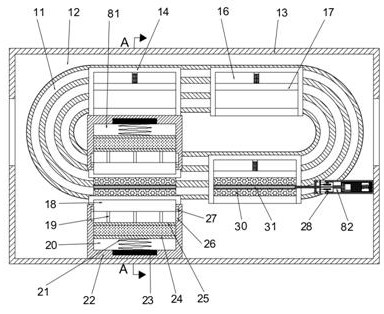 Concrete crack resistance detection machine for building civil engineering